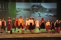 La scène de: "Débarquer" reste un moment marquant du spectacle